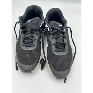 Nike Running Shoes Black White Youth Kids Sneakers Size 6Y Athletic
